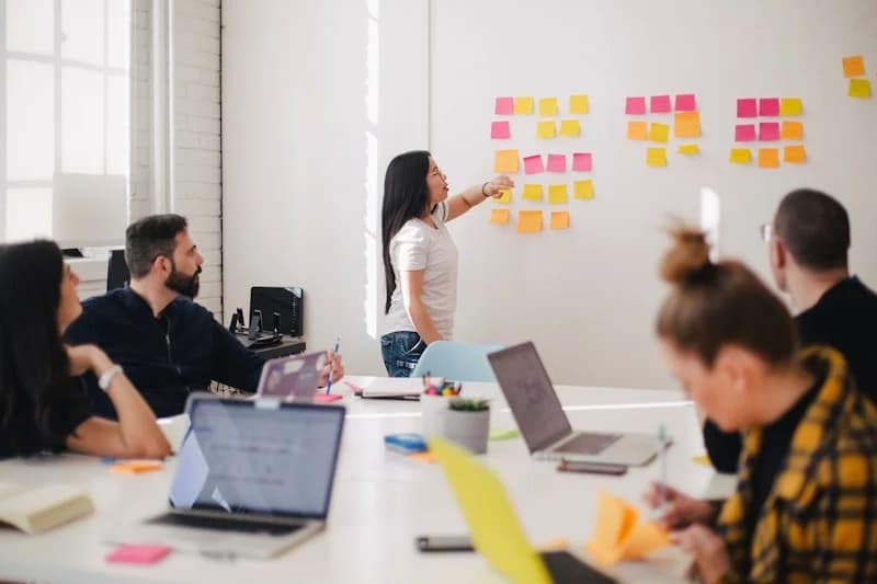 Sesión de coaching grupal